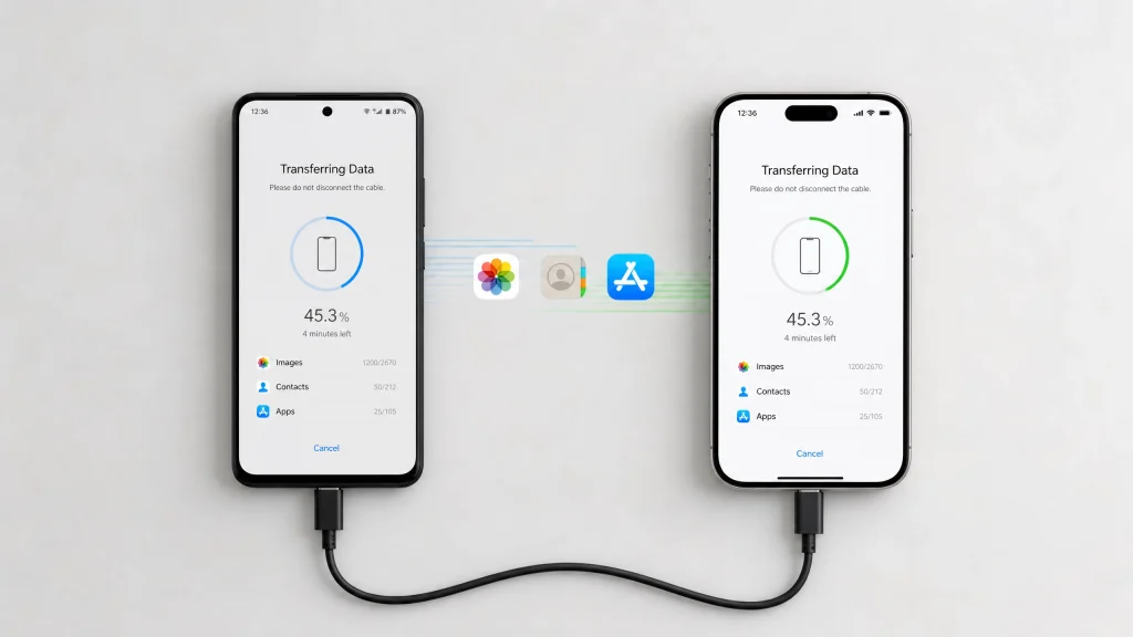 How to Transfer Data to a New Smartphone