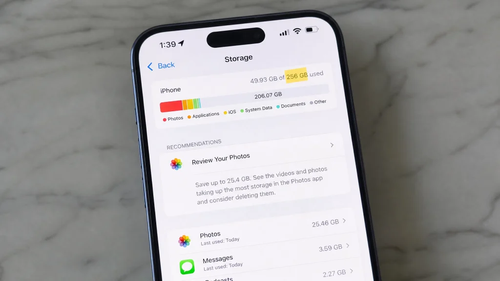 Smartphone Storage Guide